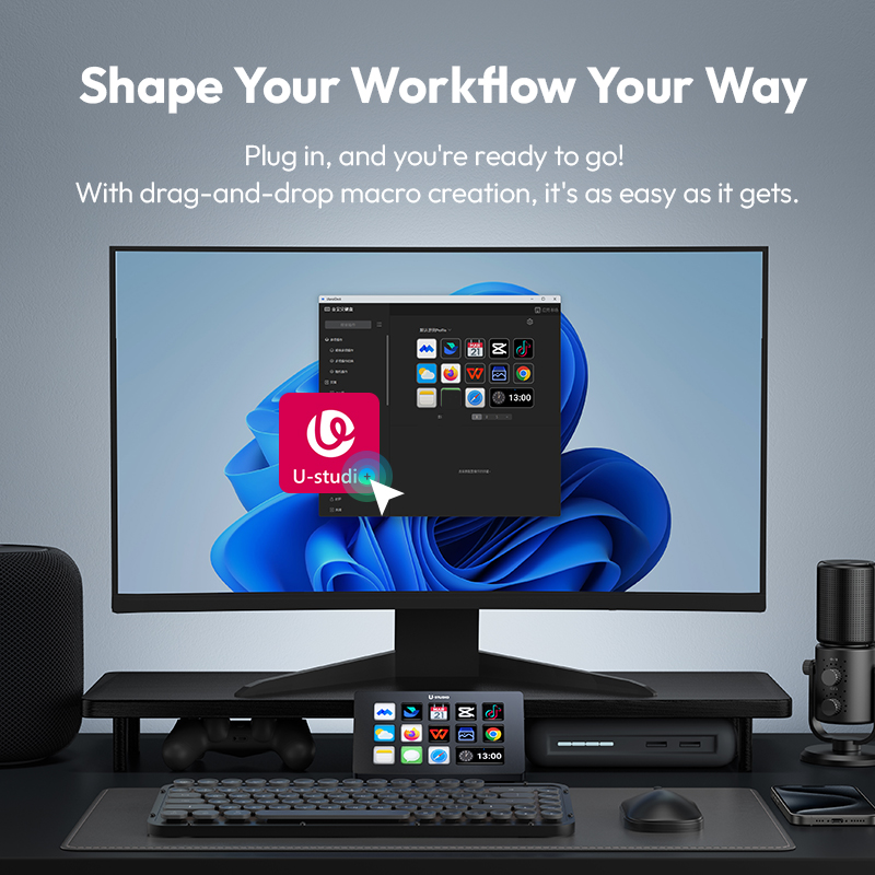 Ulanzi D200 Stream Deck Keyboa - Office Youtuber review and price